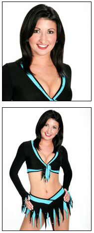Carolina Panthers Cheerleader Angela Keathley