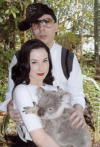 Yes, this nerd just married Dita Von Teese!